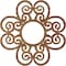 Ekena Millwork Cohen Wood Fretwork Pierced Ceiling Medallion, Walnut, 34"OD x 11 5/8"ID x 3/8"T CMWP34X34X0375COWA - alternate 4